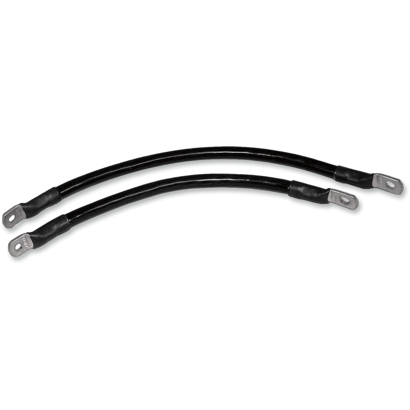 Solid Black Battery Cable Kit for XL
