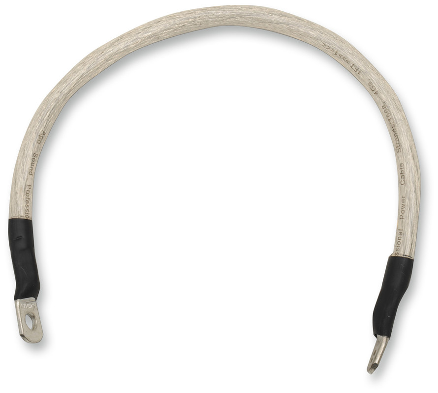 Drag Specialties Battery Cable - Clear 16"