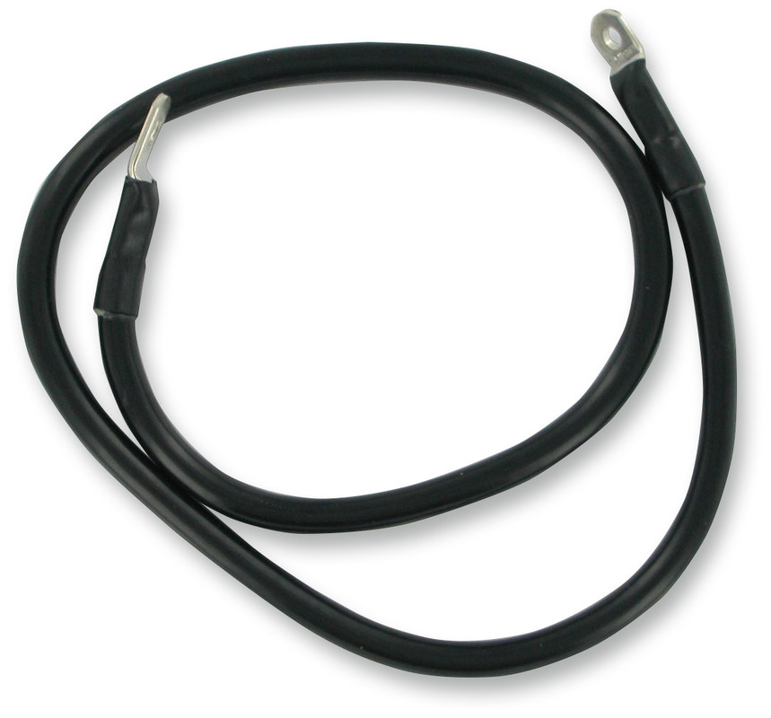Drag Specialties Battery Cable - Solid Black 33"