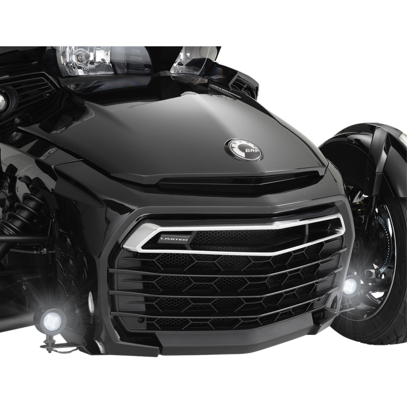 Lower Auxiliary LED Lights - Black Satin