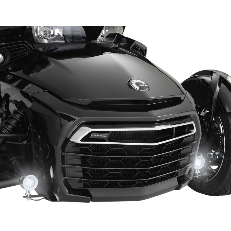 Lower Auxiliary LED Lights - Chrome