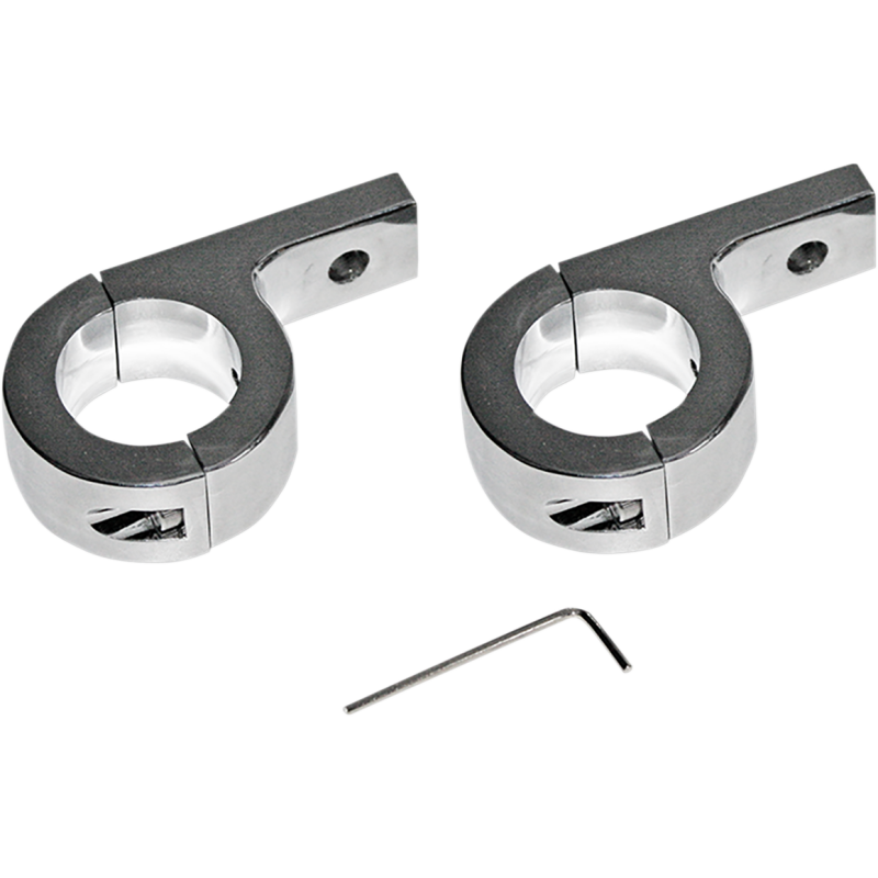 Driving Light Mounting Bracket - Chrome