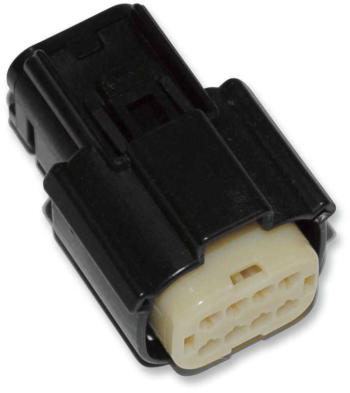 Black 8-pin Female Connector