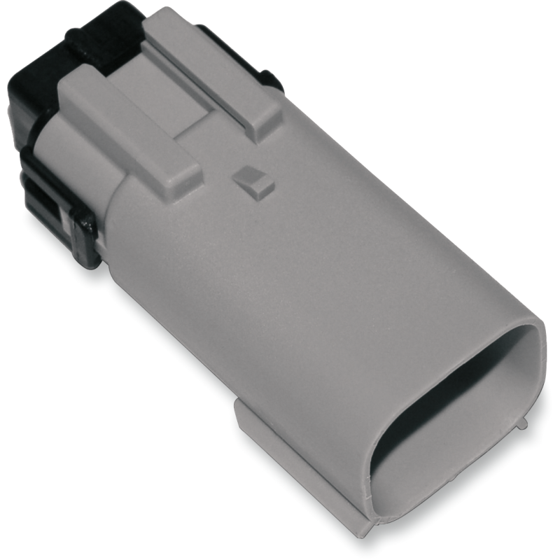 Gray 8-Pin Male Connector