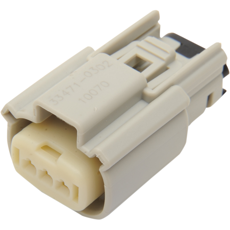 Gray 3-pin Female Connector