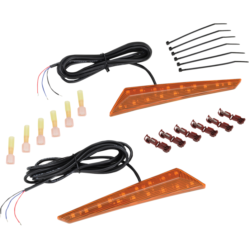 LED Mirror Marker Lights