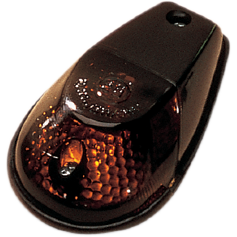 Flush Mount Marker Light - Black/Smoke (Dual Filament)