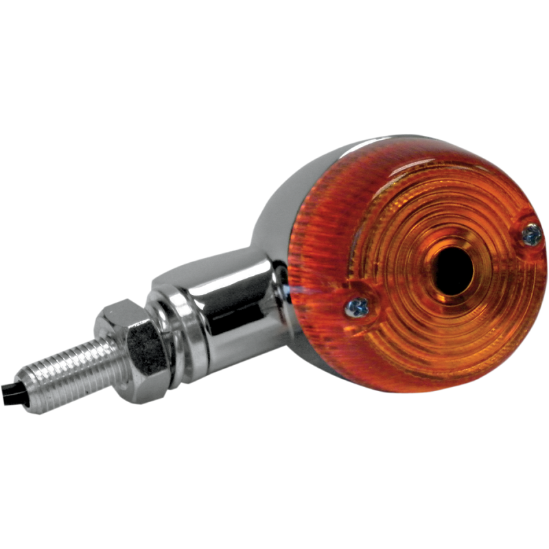 Chrome Round #1 Marker Light (Single Filament)