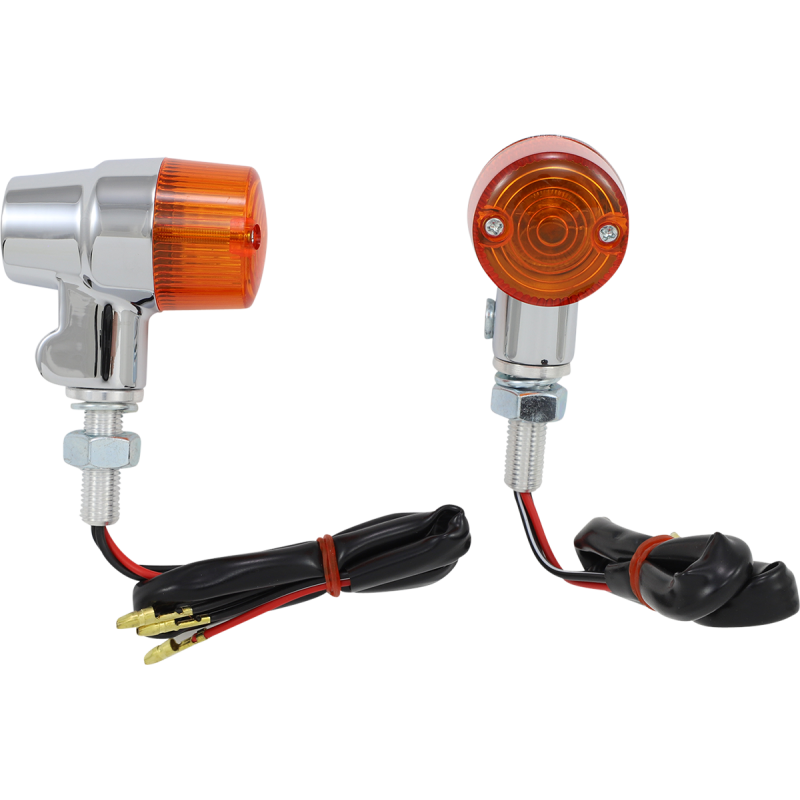 Chrome Round #3 Marker Light (Dual Filament)