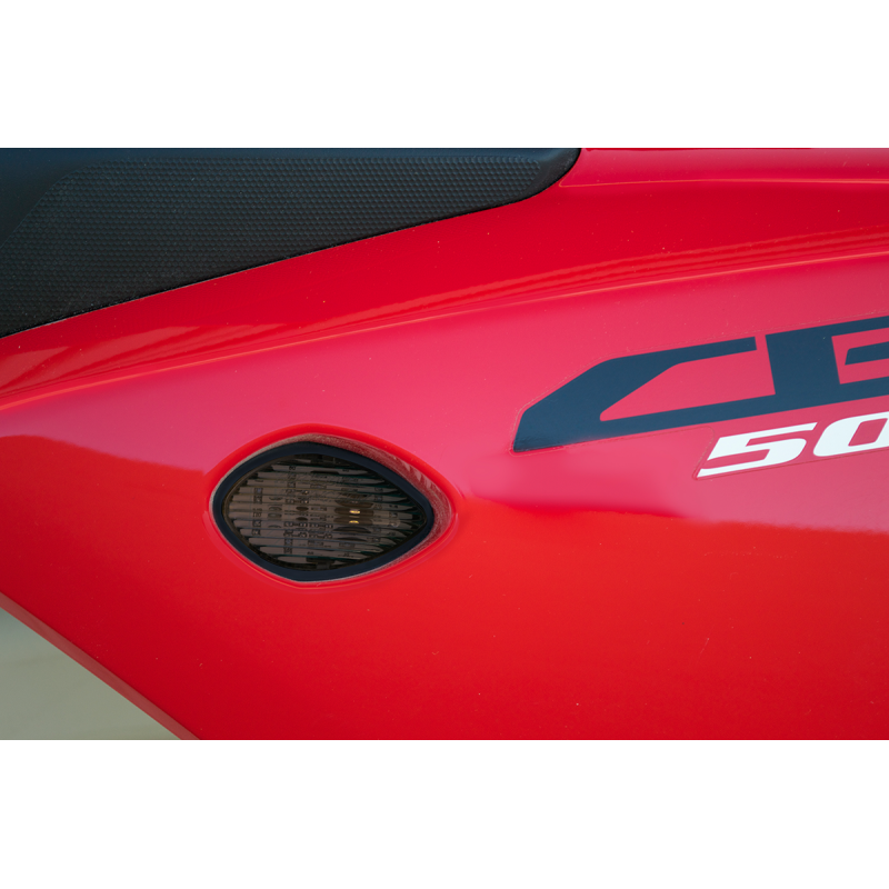 Flush-Mount Front Turn Signal, Dark Smoke