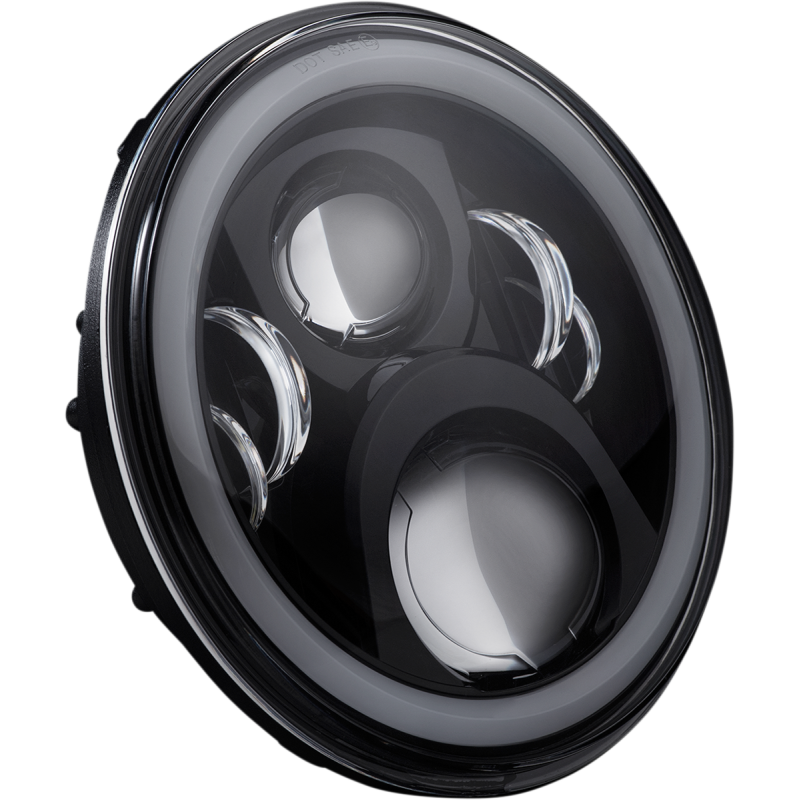 LED Halo Headlamp Black