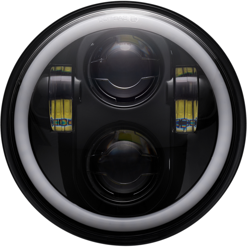 Custom Dynamics ProGLOW 5.75" LED Headlamp with Color-Changing Halo