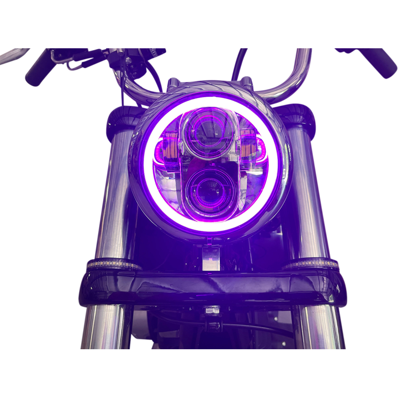 Custom Dynamics ProGLOW 5.75" LED Headlamp with Color-Changing Halo