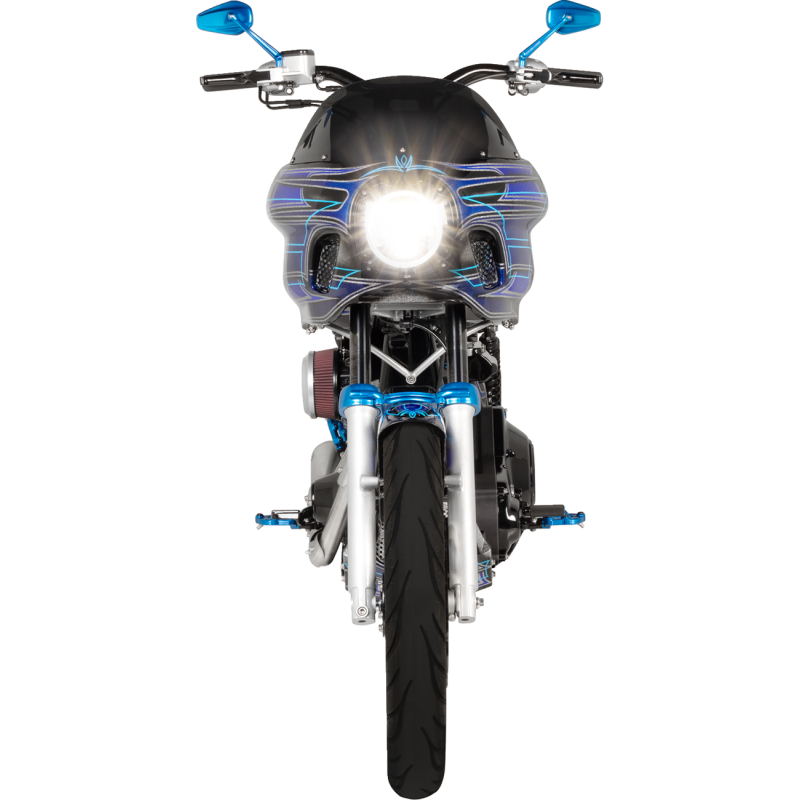 5.75" LED Halo Headlamp - Black