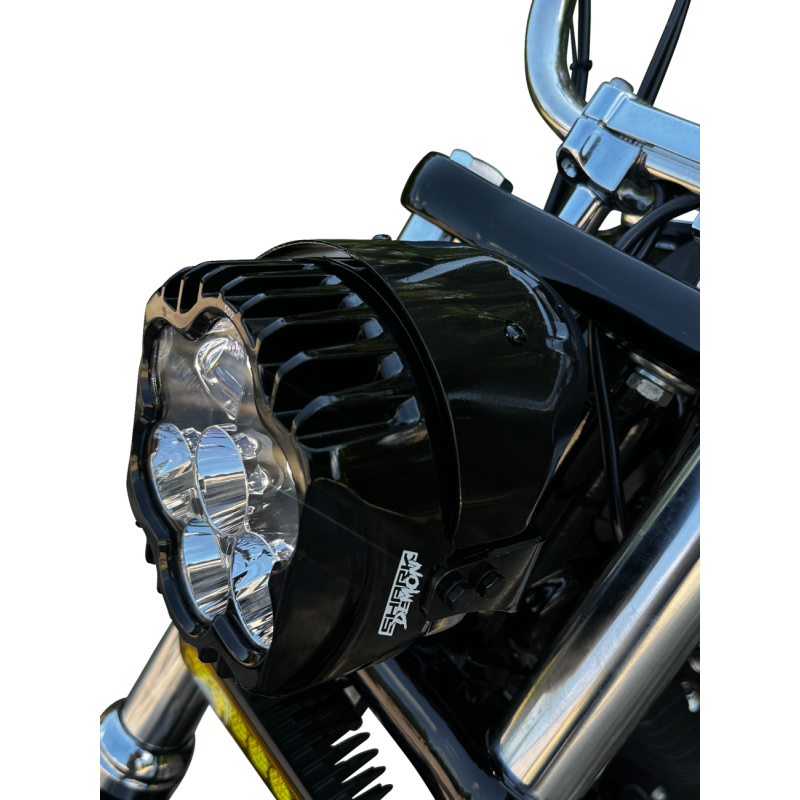 Shark Demon 2 Performance Headlight - Pedestal Mount