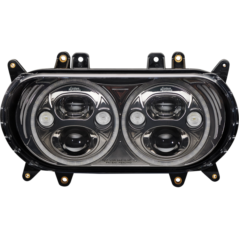 Custom Dynamics TruBEAM LED Headlamp with Auxiliary Turn Signals