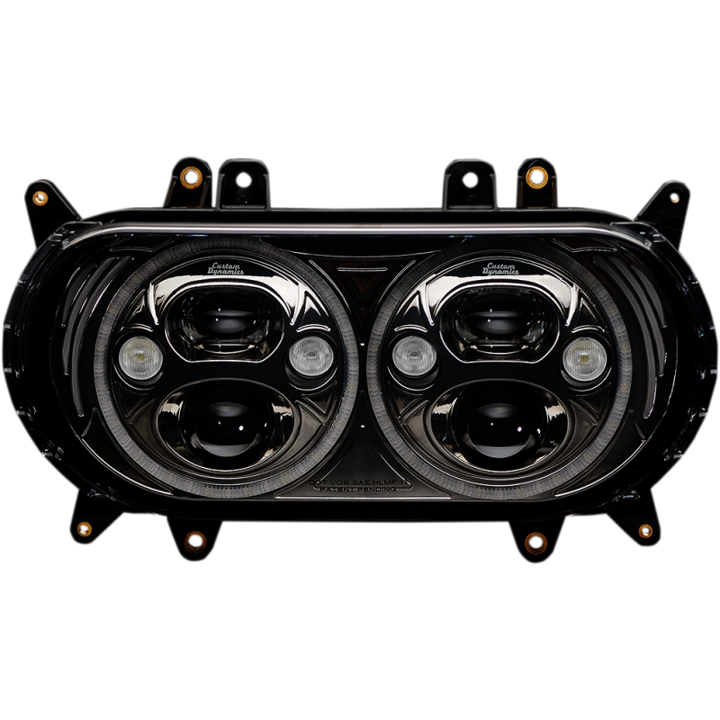 Custom Dynamics TruBEAM LED Headlamp with Auxiliary Turn Signals