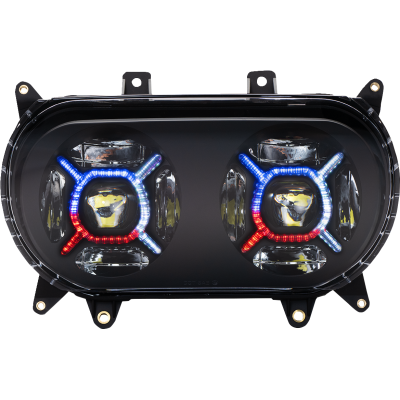 ProGLOW Double-X Headlight Black
