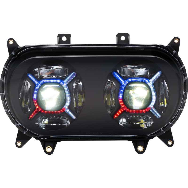 ProGLOW Double-X Headlight Black