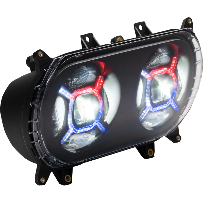 ProGLOW Double-X Headlight Black