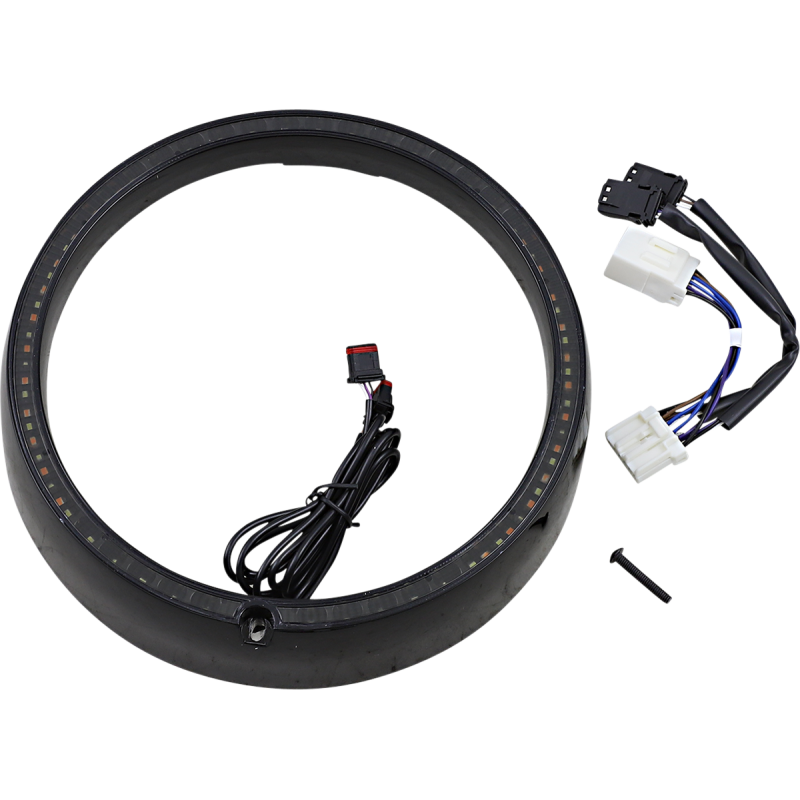 ProBEAM Headlamp Trim Ring - Black, Sequential Turn Signal