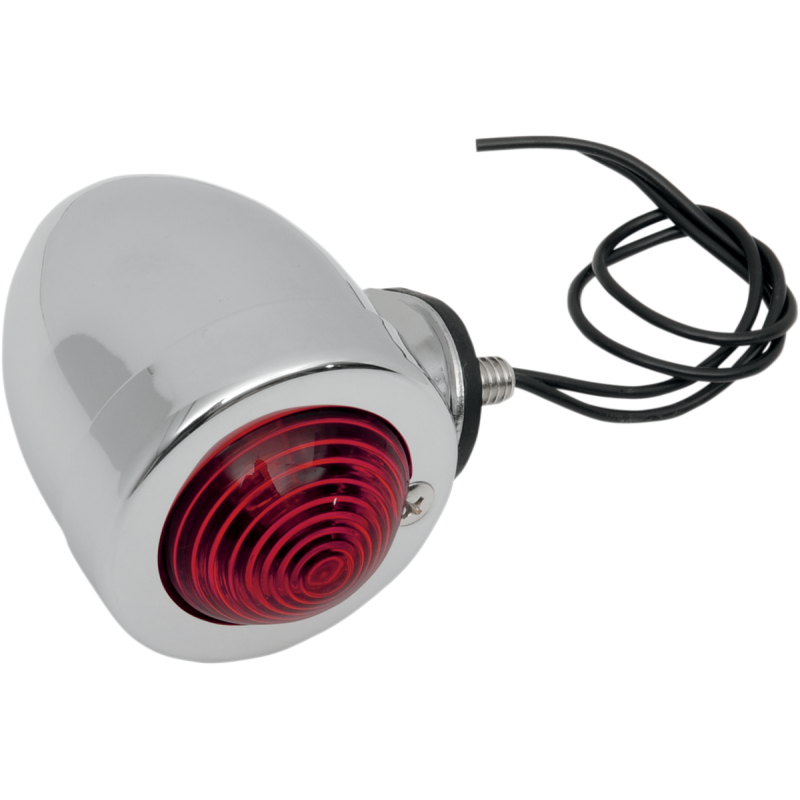 Bullet Marker Light, Red, Dual-Filament, Bottom-Mount