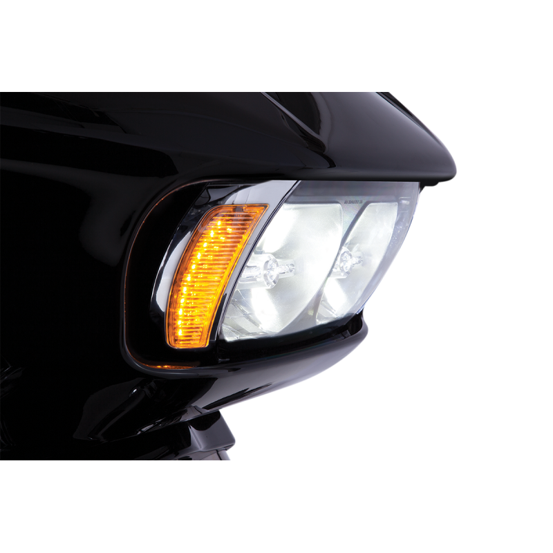 Fang Headlight Bezel Chrome (Run/Turn)