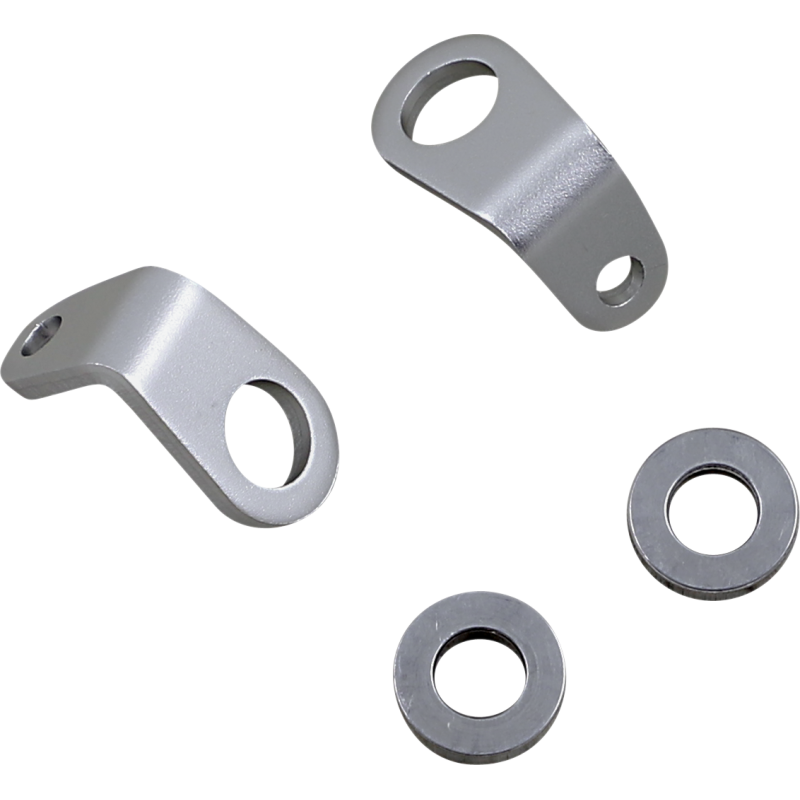 Micro Bullet Mounting L-Bracket Silver