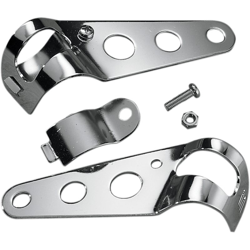 Drag Specialties Side-Mount Headlight Brackets