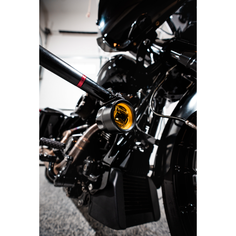 ProBEAM LED Halo Fog Light, Black/Yellow Lens