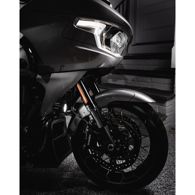 ProBEAM® LED Halo Fog Lights - Black/clear lens