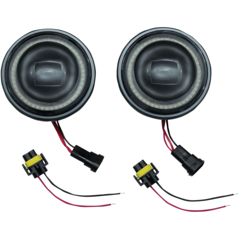 Kuryakyn 4 1/2" Orbit Vision LED Passing Lamps