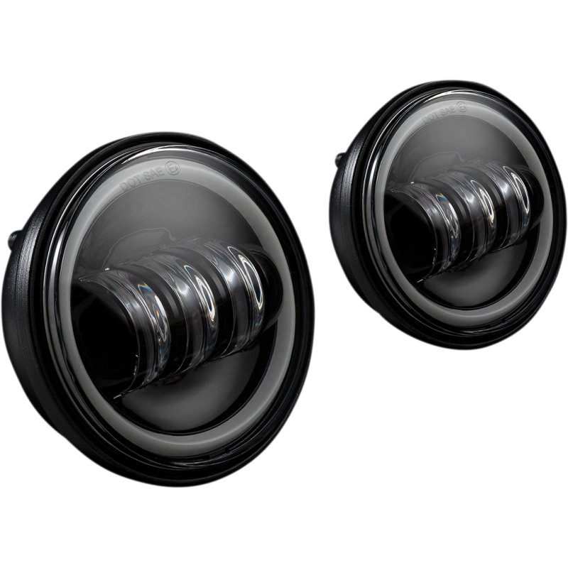 Custom Dynamics ProGlow 4.5" LED Passing Lamps with Color-Changing Halo