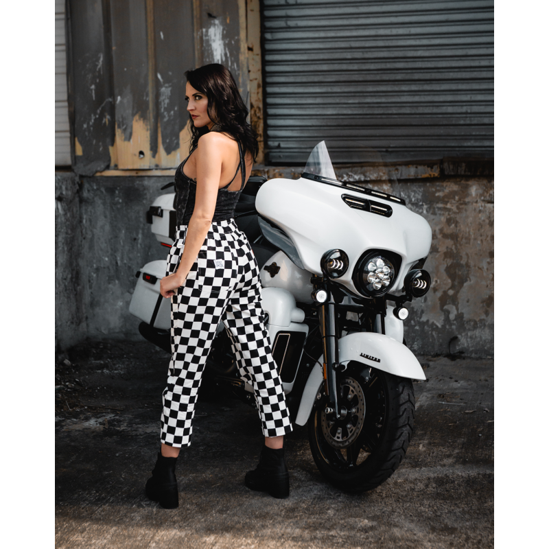 Black 4.5" LED Halo Passing Lamps