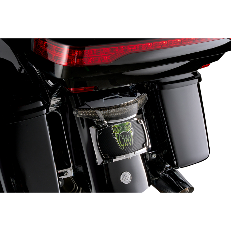 Lightstrike Taillight Chrome/Light Smoke (Touring)