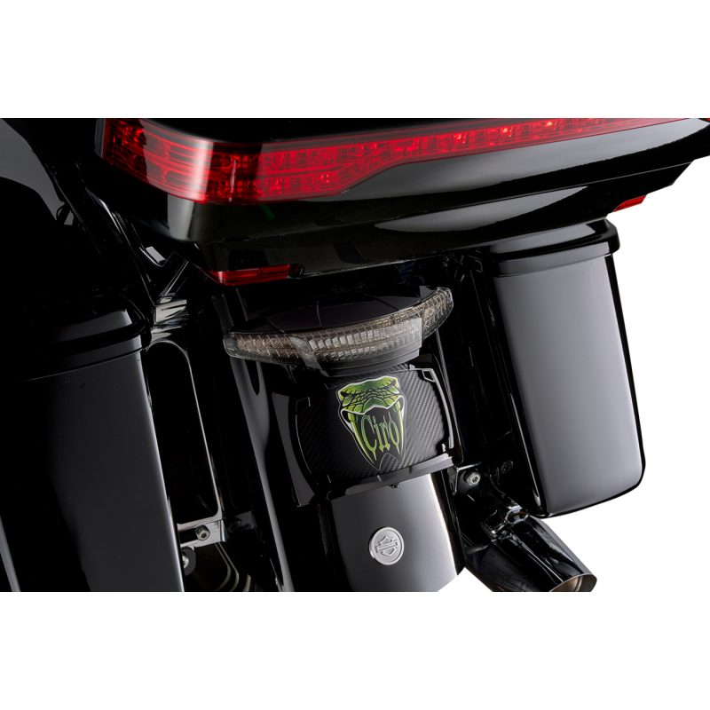 Lightstrike Taillight Black/Light Smoke (Touring)