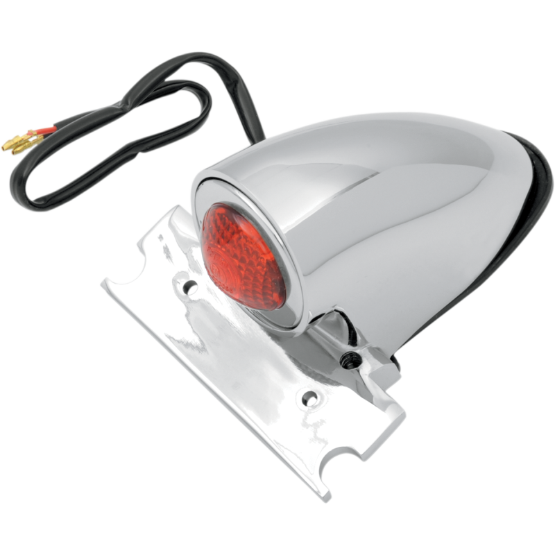 50s-Style Bullet/Chopper Taillight Chrome