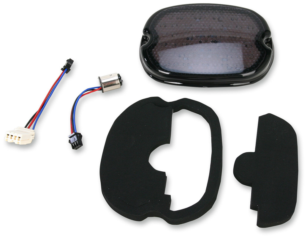 LED Low-Profile Taillight Smoke/No Tag