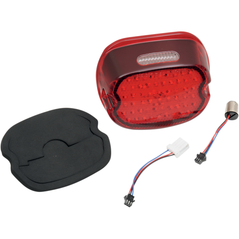 LED Low-Profile Taillight Red/Top Tag