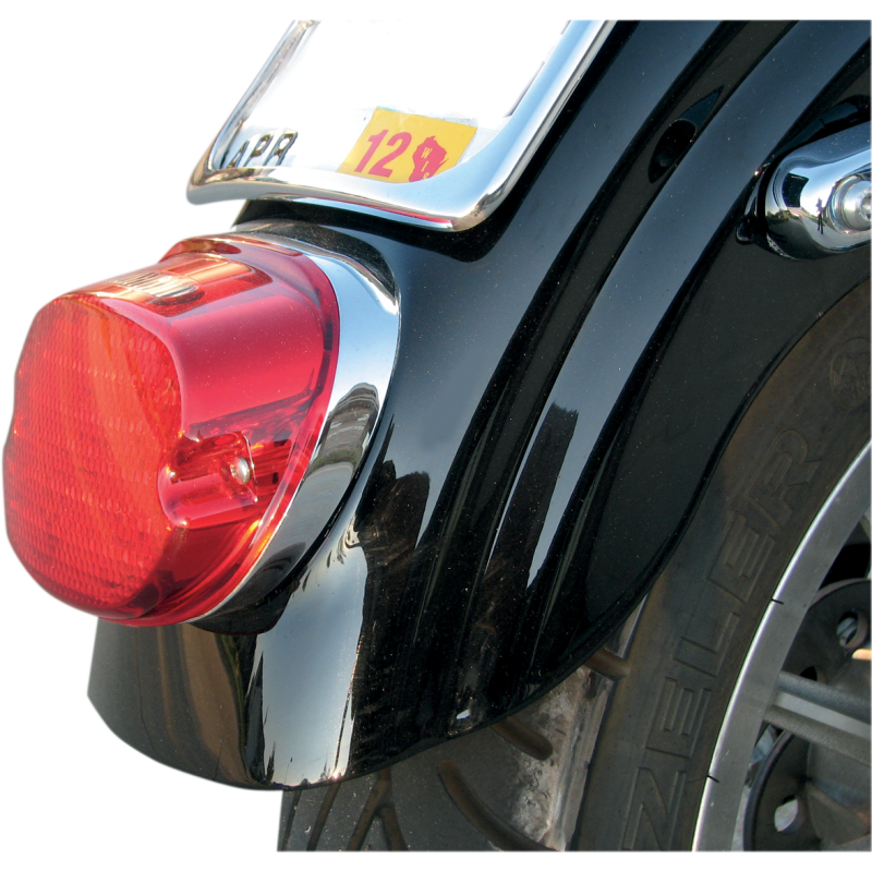 LED Low-Profile Taillight Red/Top Tag