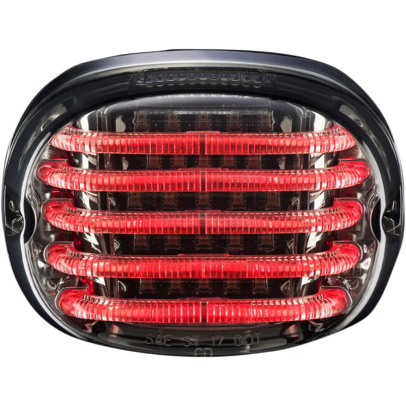 Probeam LED Squareback Taillight - Smoke, W/ License Plate Window
