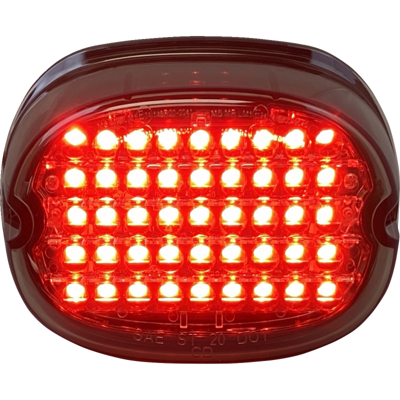 Low-Profile LED Taillight - Smoke Lens, W/O Window
