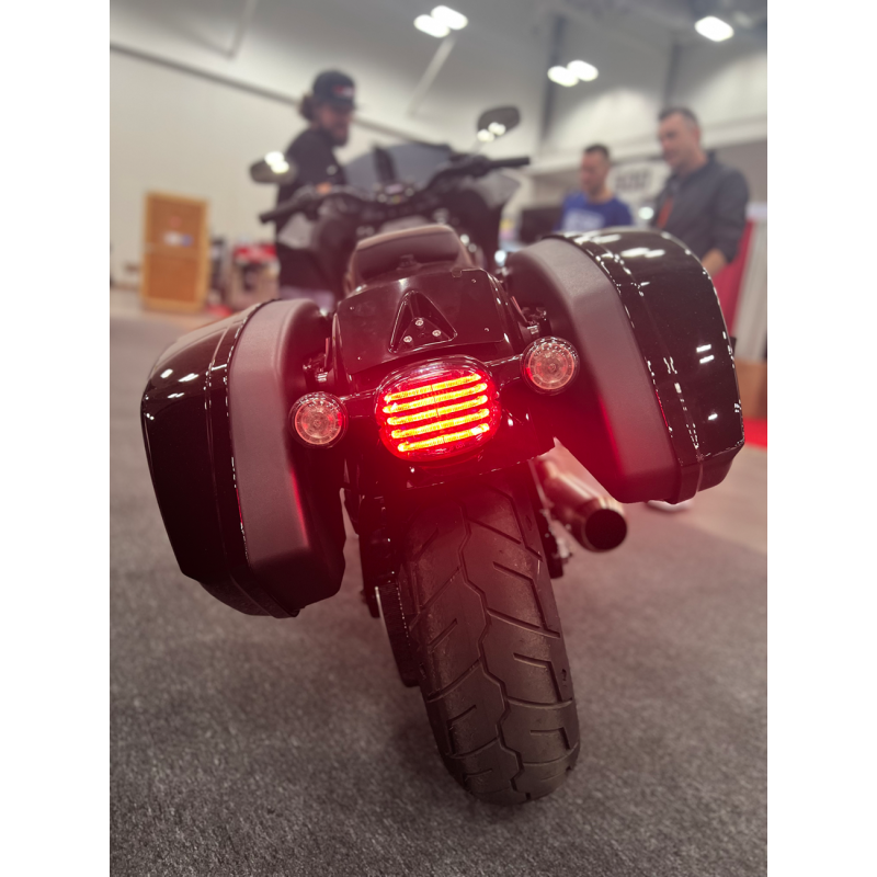 Probeam Low-Profile LED Taillight - Smoke, W/ Top Window