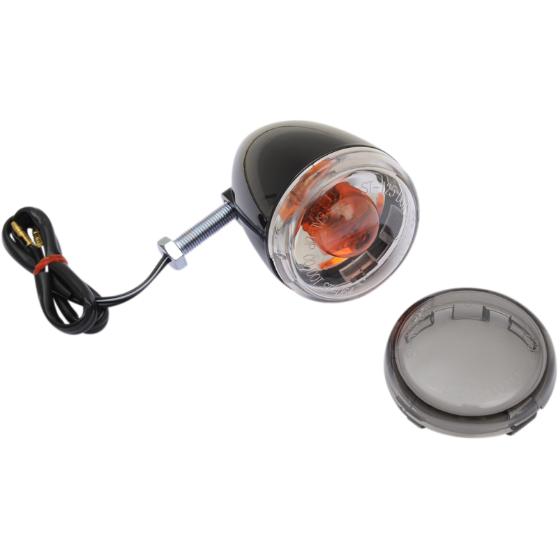 Rear Turn Signal (1156-Style) - Smoke Black