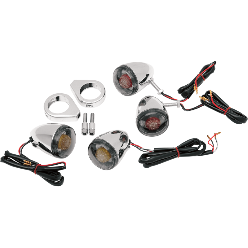 Drag Specialties Custom Deuce-Style LED Turn Signal Kit