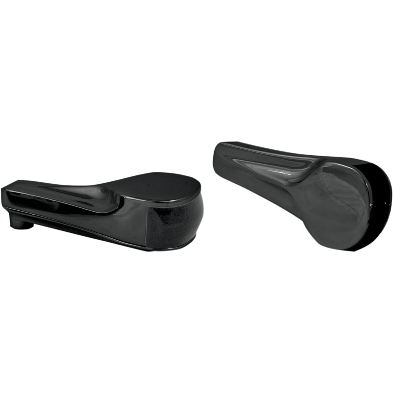 LED Front Signal Lights, Finned Black