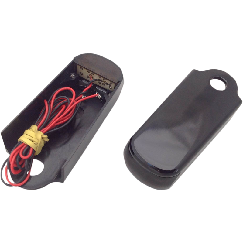 Fender Strut LED Marker Lights Black/Red/Smoke