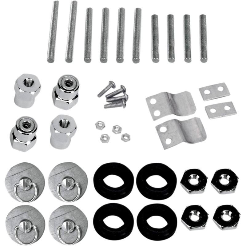 Saddlemen S4 Quick-Disconnect Saddlebag Docking Post and Fastener Kits