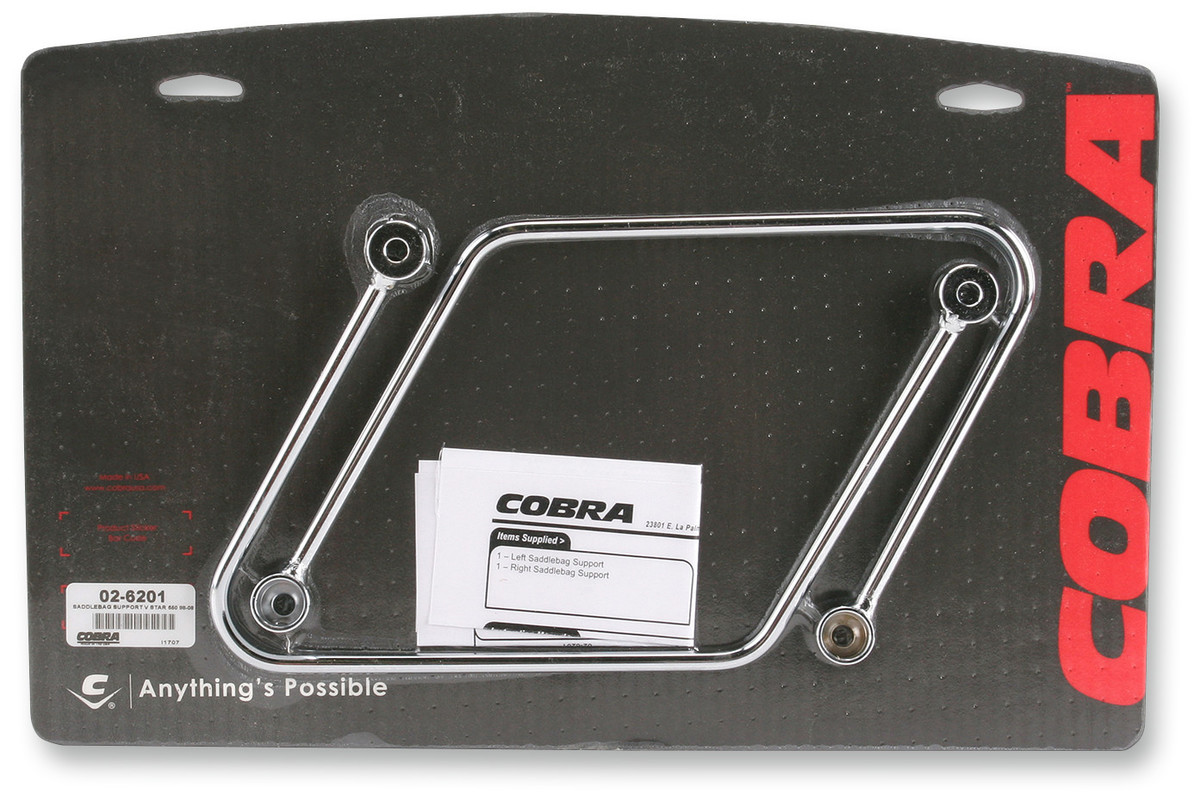 Saddlebag Protector/Support for Yamaha XVS650A V-Star Classic 98-11