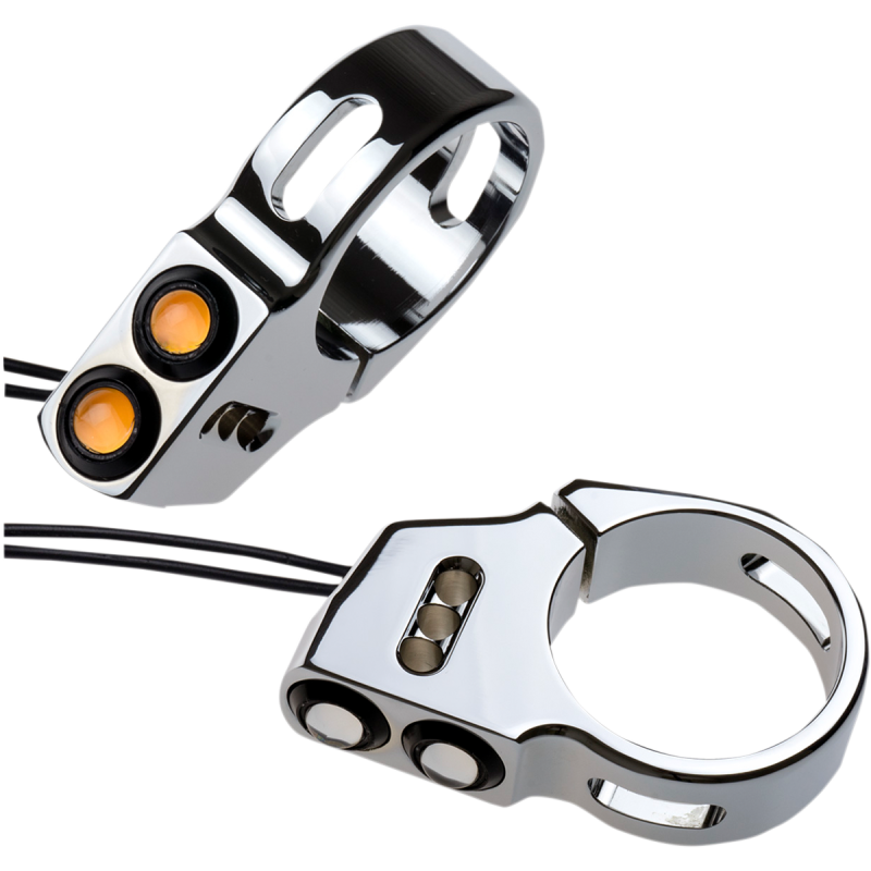Dual Rat Eye LED Fork-Mount 39mm